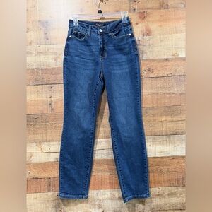 Judy Blue Dark Wash Boyfriend Fit Straight Leg Jeans Size 3